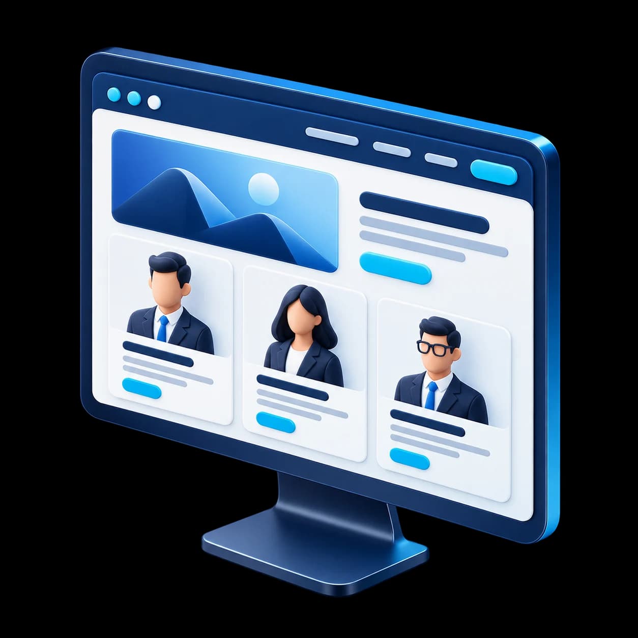 Business & Corporate Websites in South Africa illustration