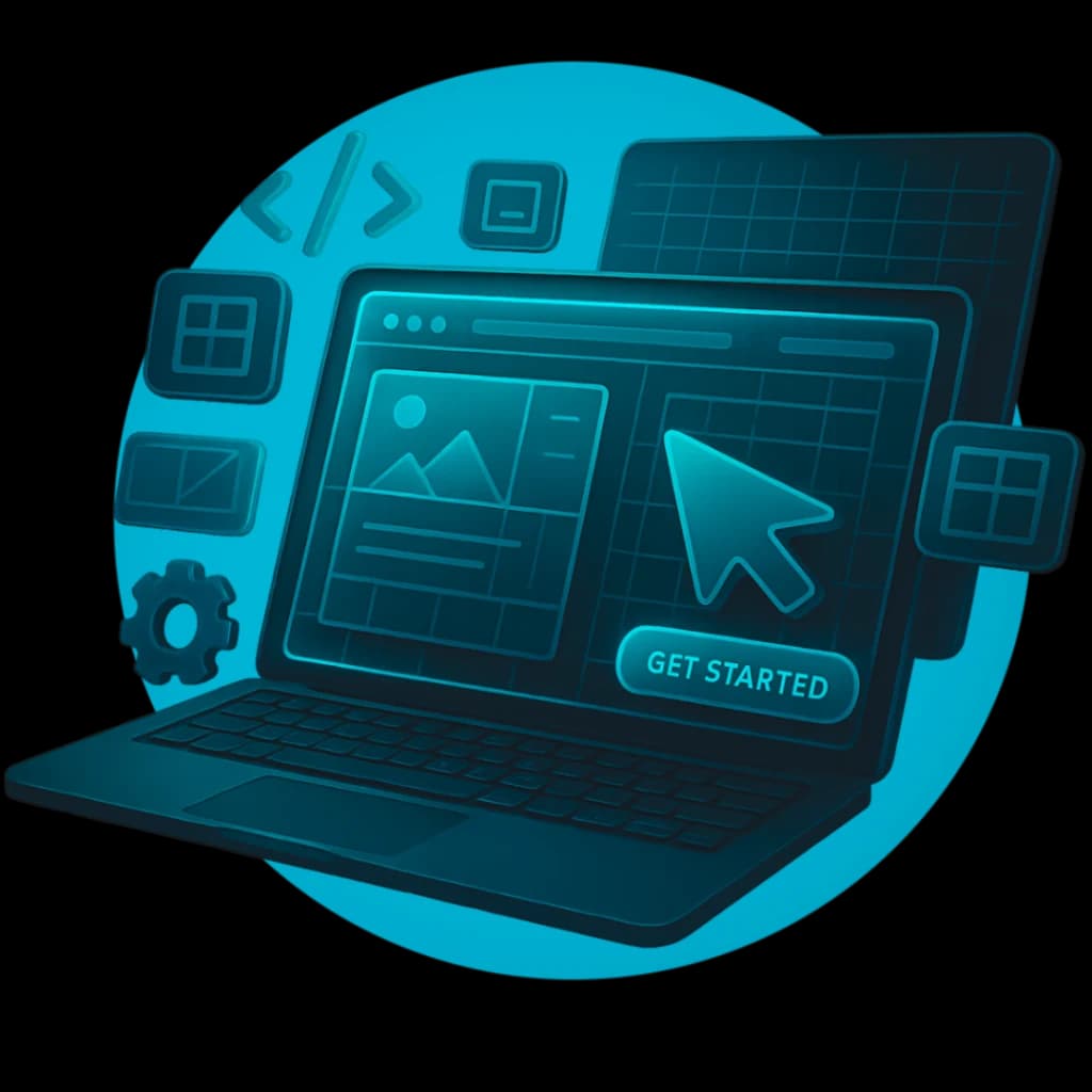 Website Design in South Africa illustration